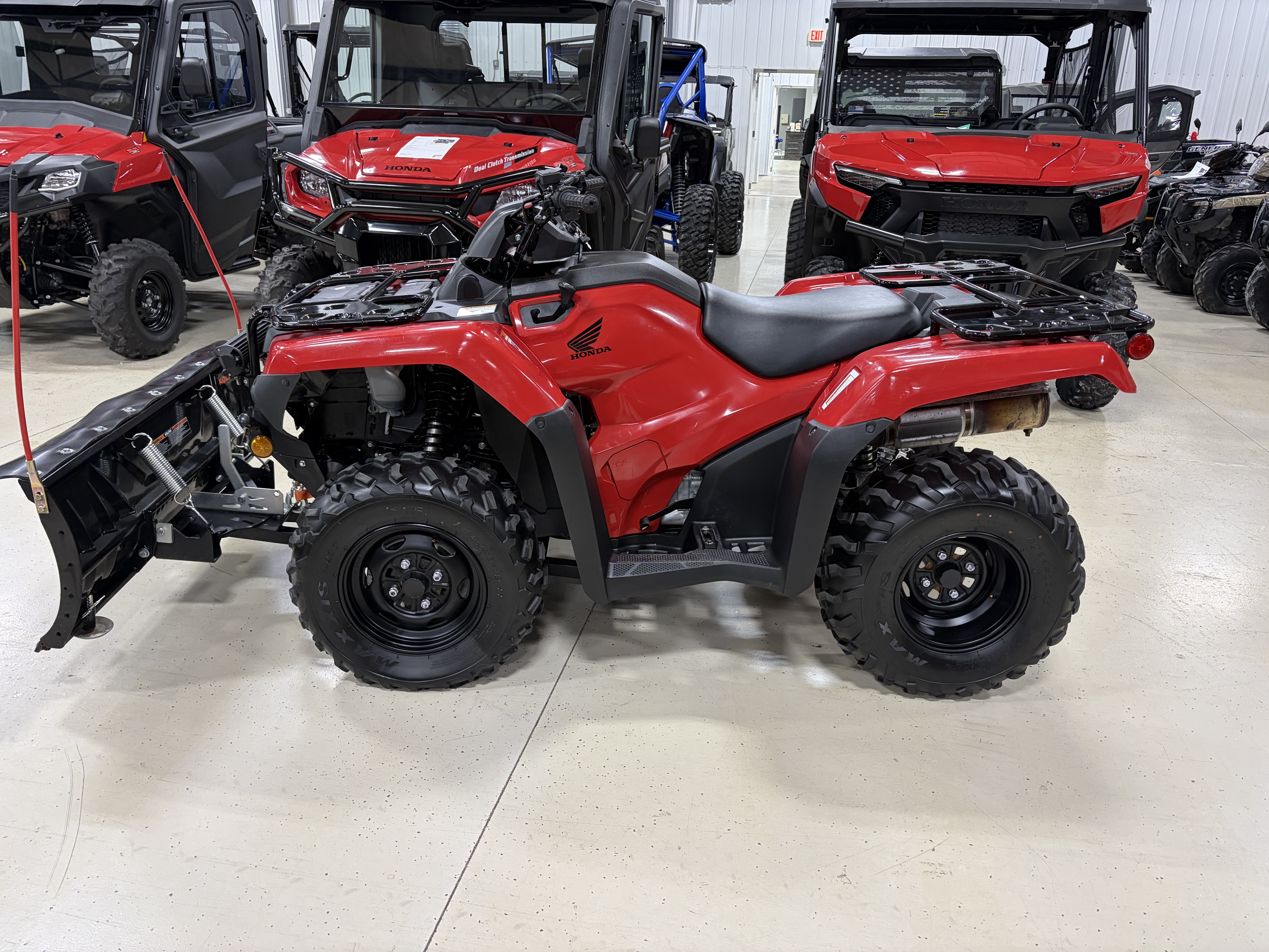 2025 Honda FourTrax Rancher 4x4 w/ 48" blade ATV