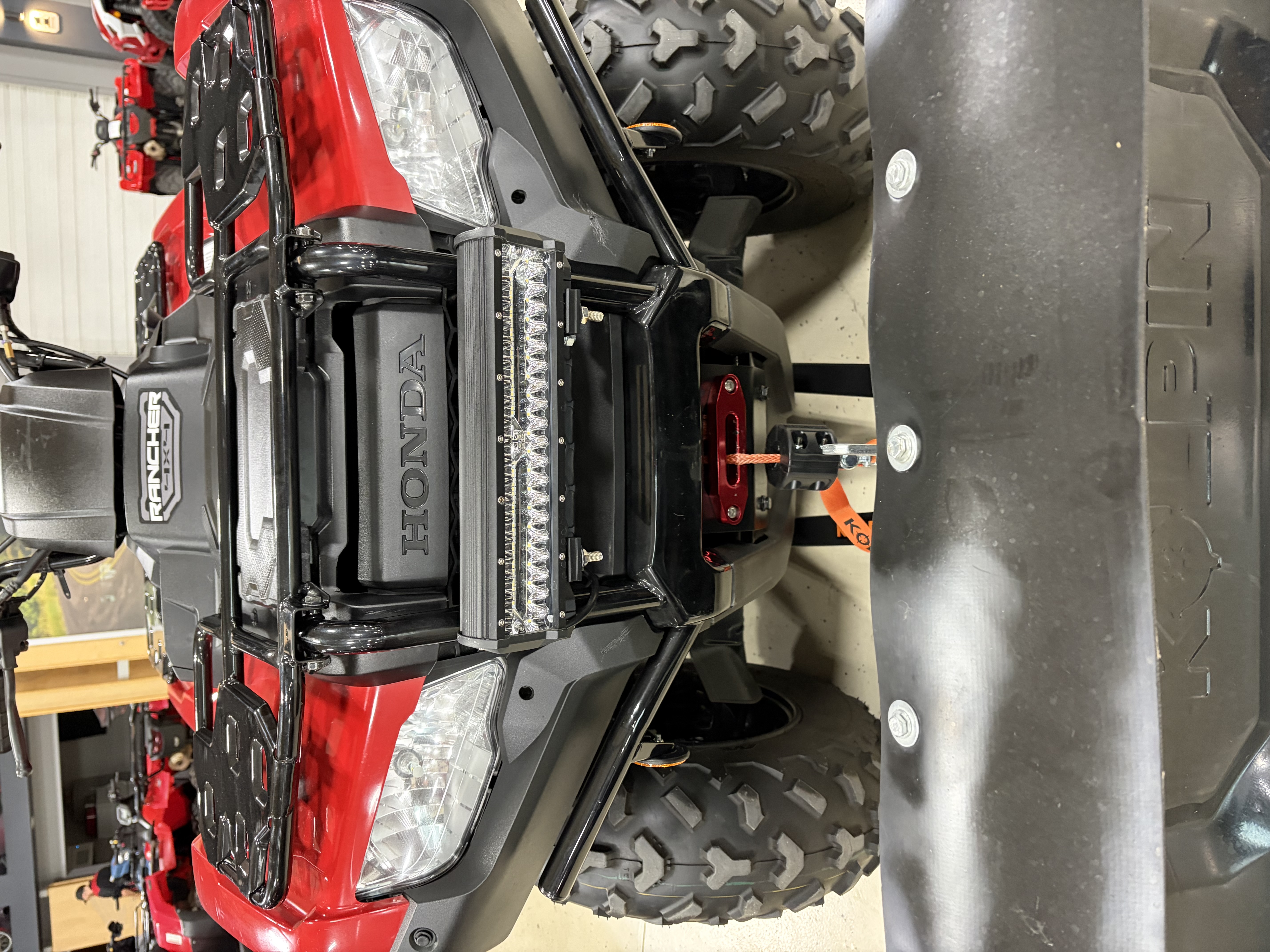 2025 Honda FourTrax Rancher 4x4 w/ 48" blade ATV