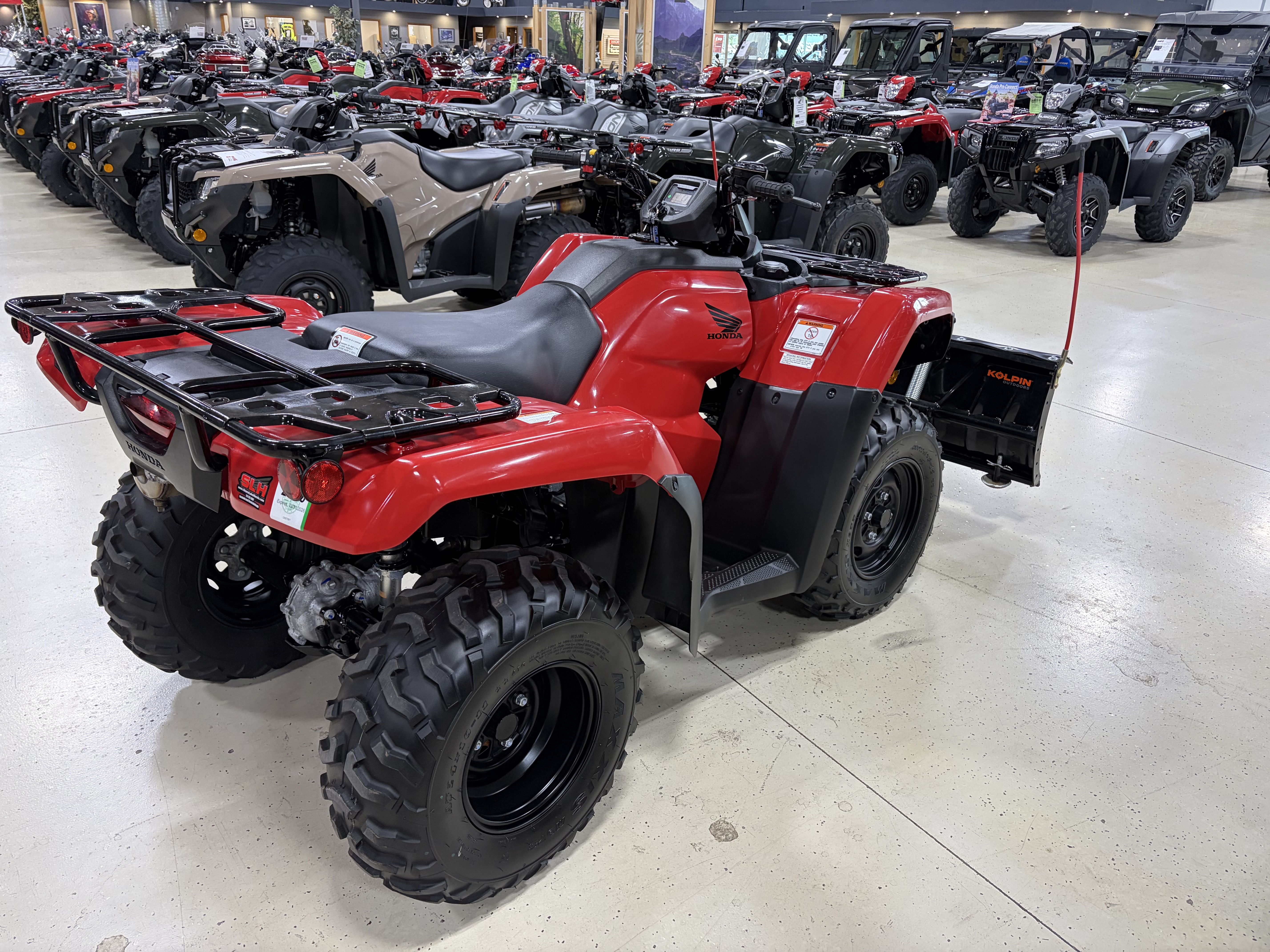 2025 Honda FourTrax Rancher 4x4 w/ 48" blade ATV